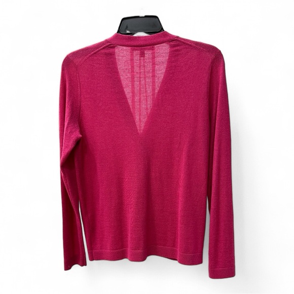 NEIMAN MARCUS The Cashmere Collection Pink Cardigan/Matching Tank Top Small EUC - Picture 3 of 6